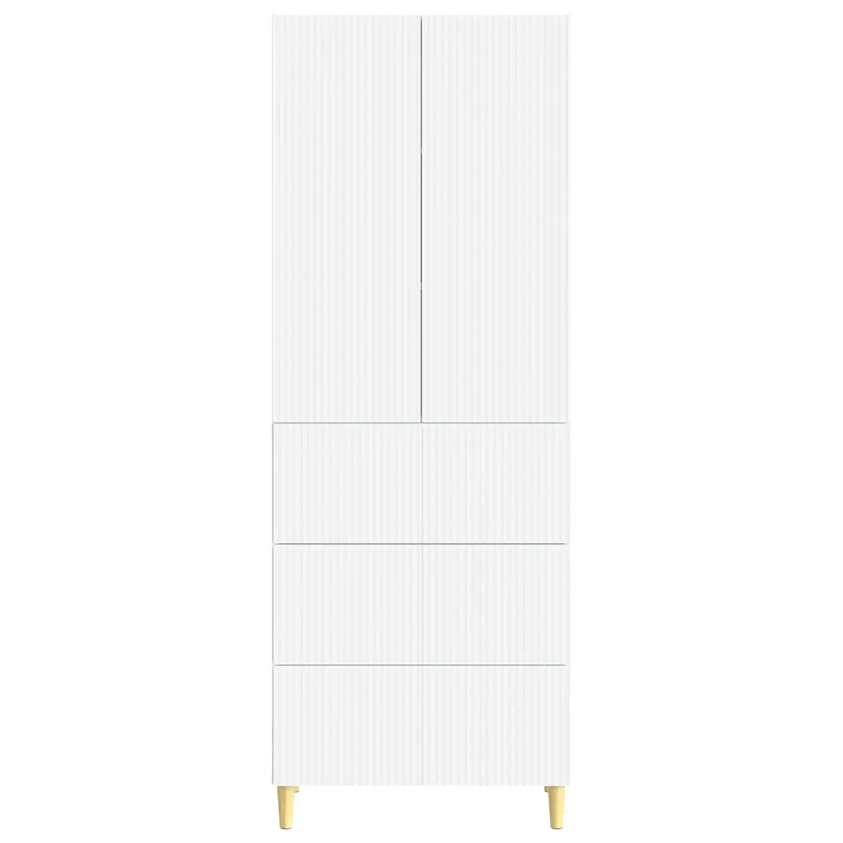 Cabinet Set 2 pcs 66 x 34.5 x 90 cm Engineered Wood Storage Furniture