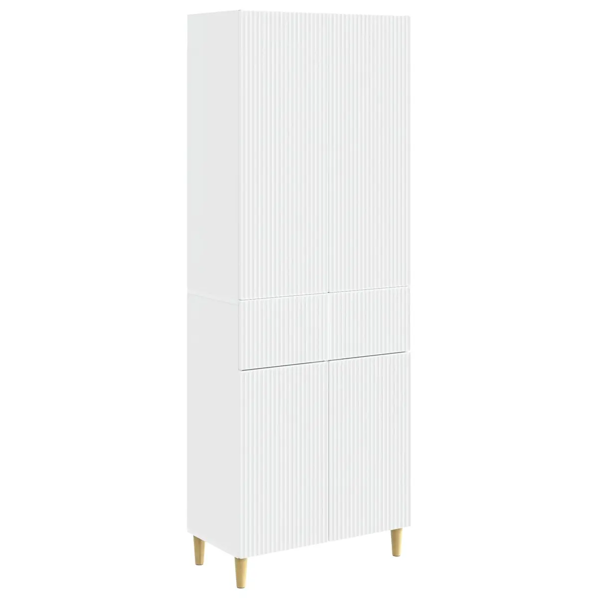 2-Piece Cabinet Set for Storage Needs