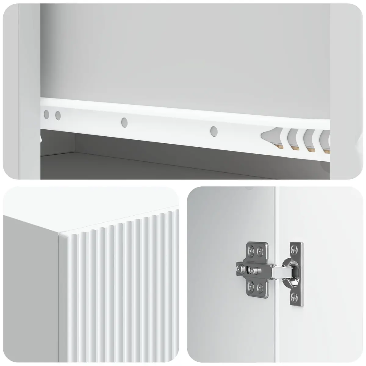 2-Piece Cabinet Set for Storage Needs