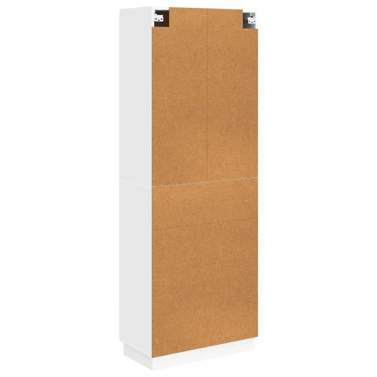Cabinet Set 2 Pcs Storage Furniture Engineered Wood Living Room Bedroom