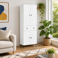 Create Your Comfortable Space with This White Furniture Set