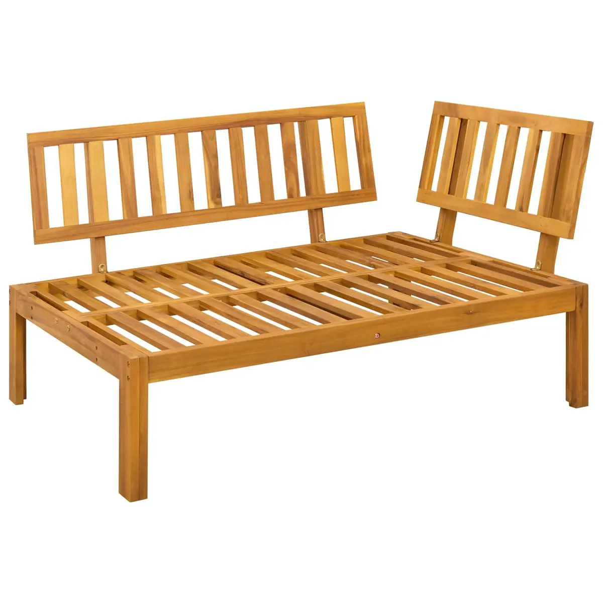 Outdoor Sectional Sofa 5 Piece Pallet Garden Furniture Corner Lounge Seating Set