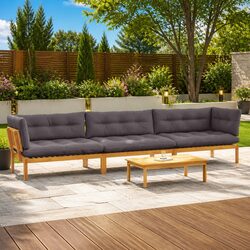 Create Your Cozy Outdoor Space with Our 4-Piece Set