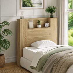 Your Ideal Storage Headboard with RGB LED Lighting