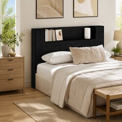 Your Ideal RGB LED Headboard with Storage