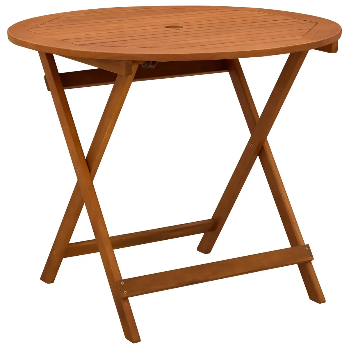 Outdoor Furniture Set Foldable Solid Eucalyptus Wood 5 Piece Patio Garden Dining