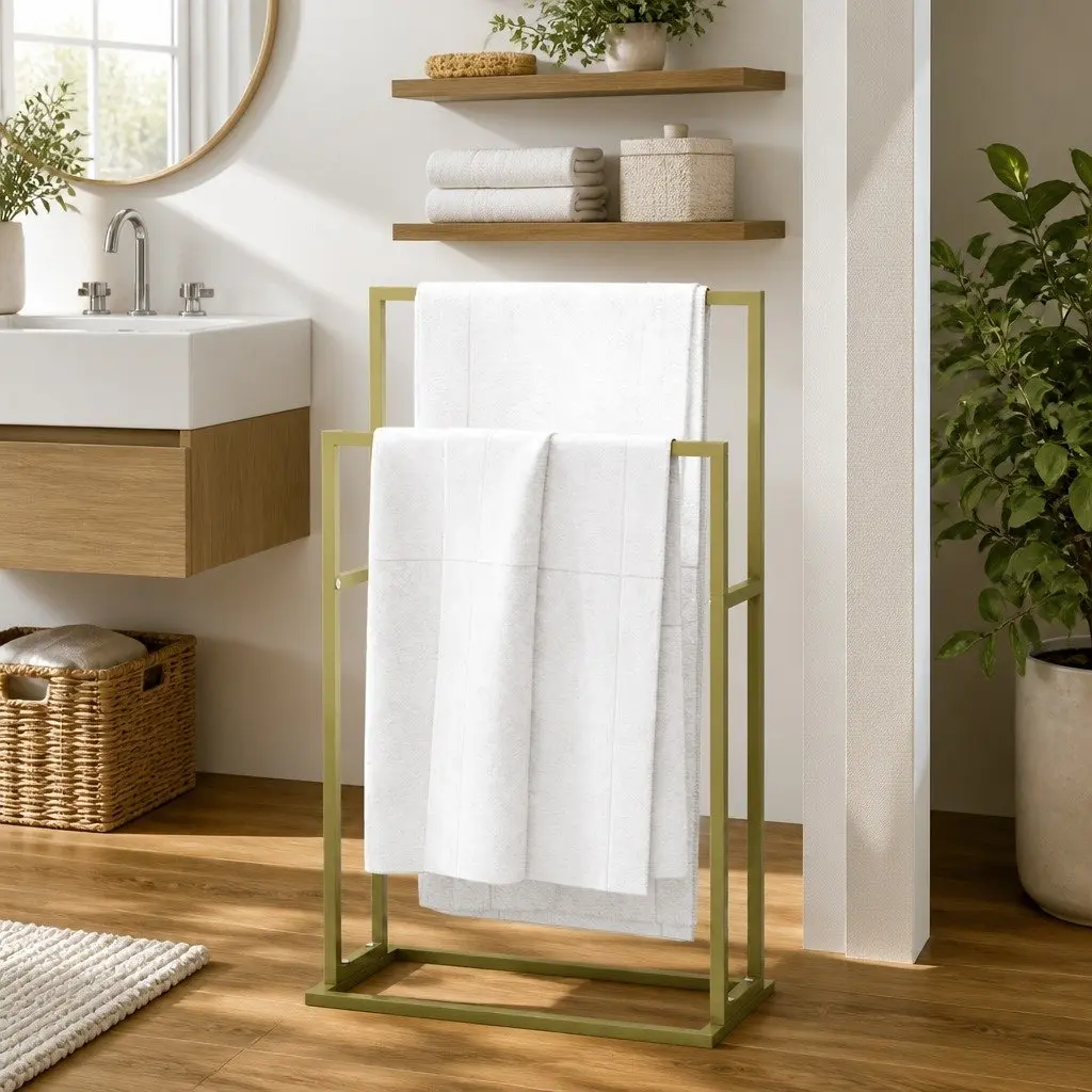 Gold Towel Rack