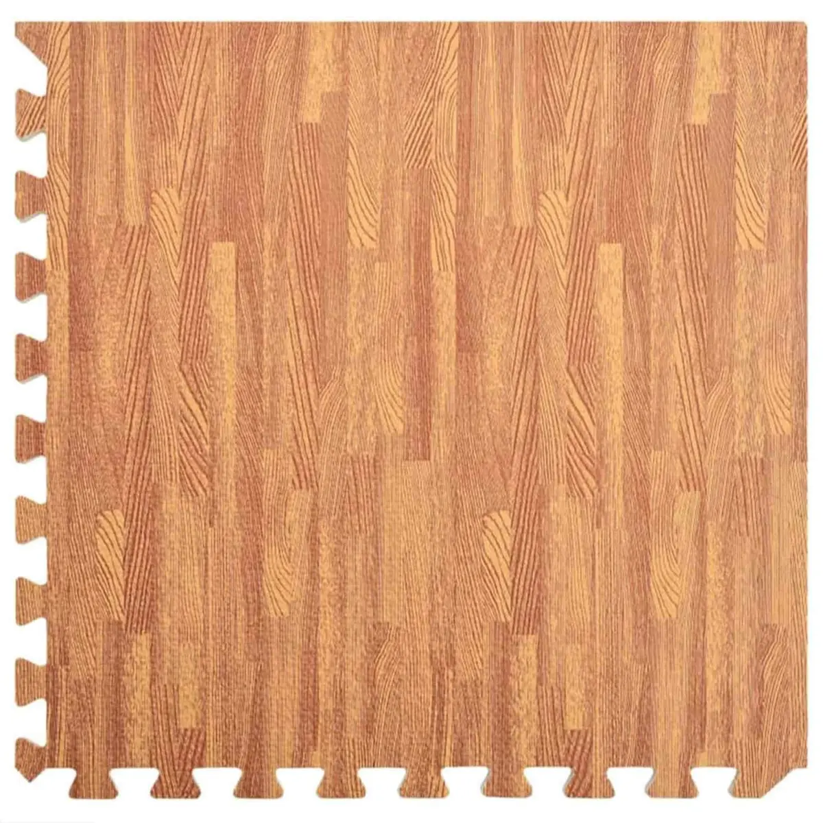 Pool Ground Mat EVA Foam Modular Interlocking Tiles Brown 24 Piece