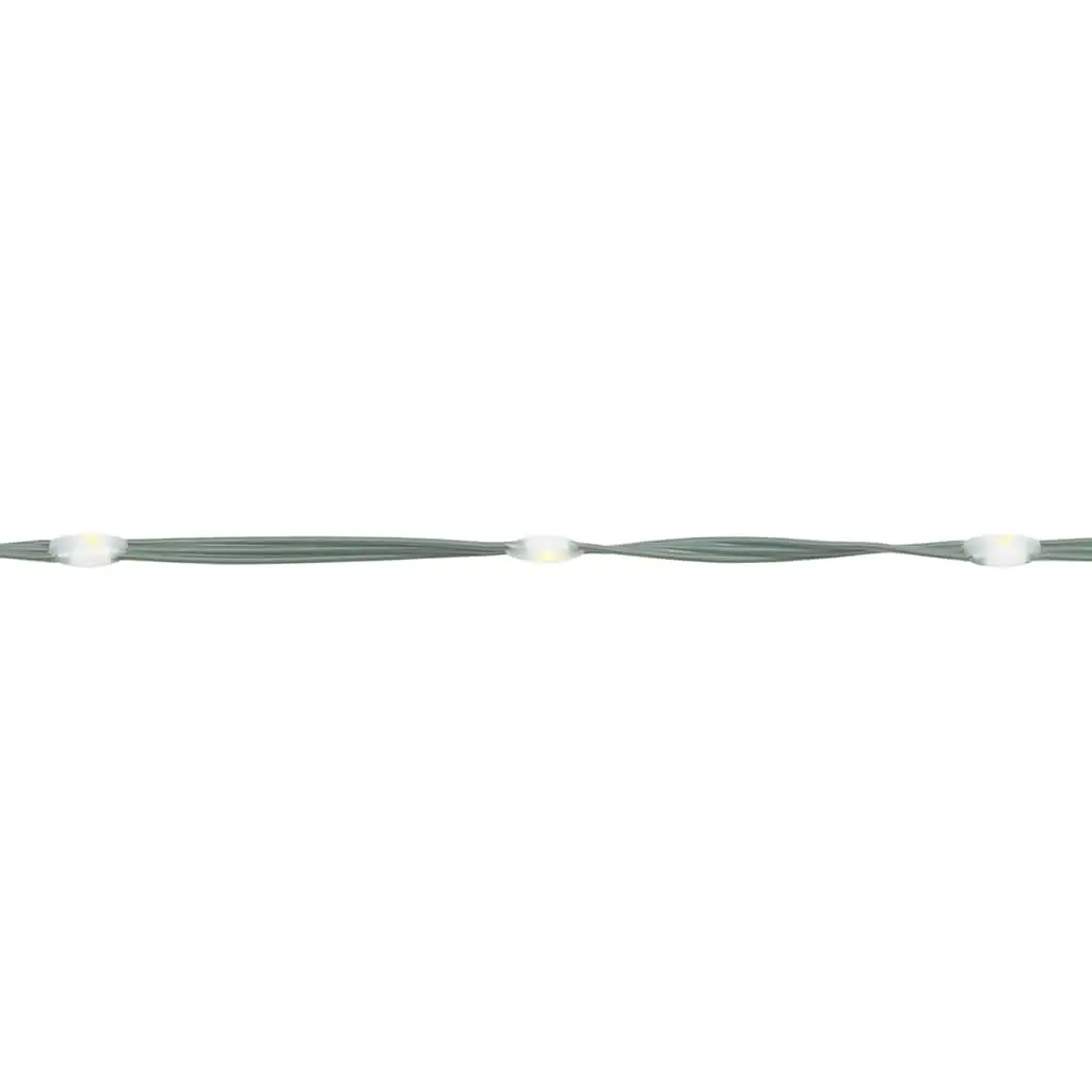 Christmas Tree Flagpole Light 500cm 732 Warm White LEDs 8 Effects Outdoor
