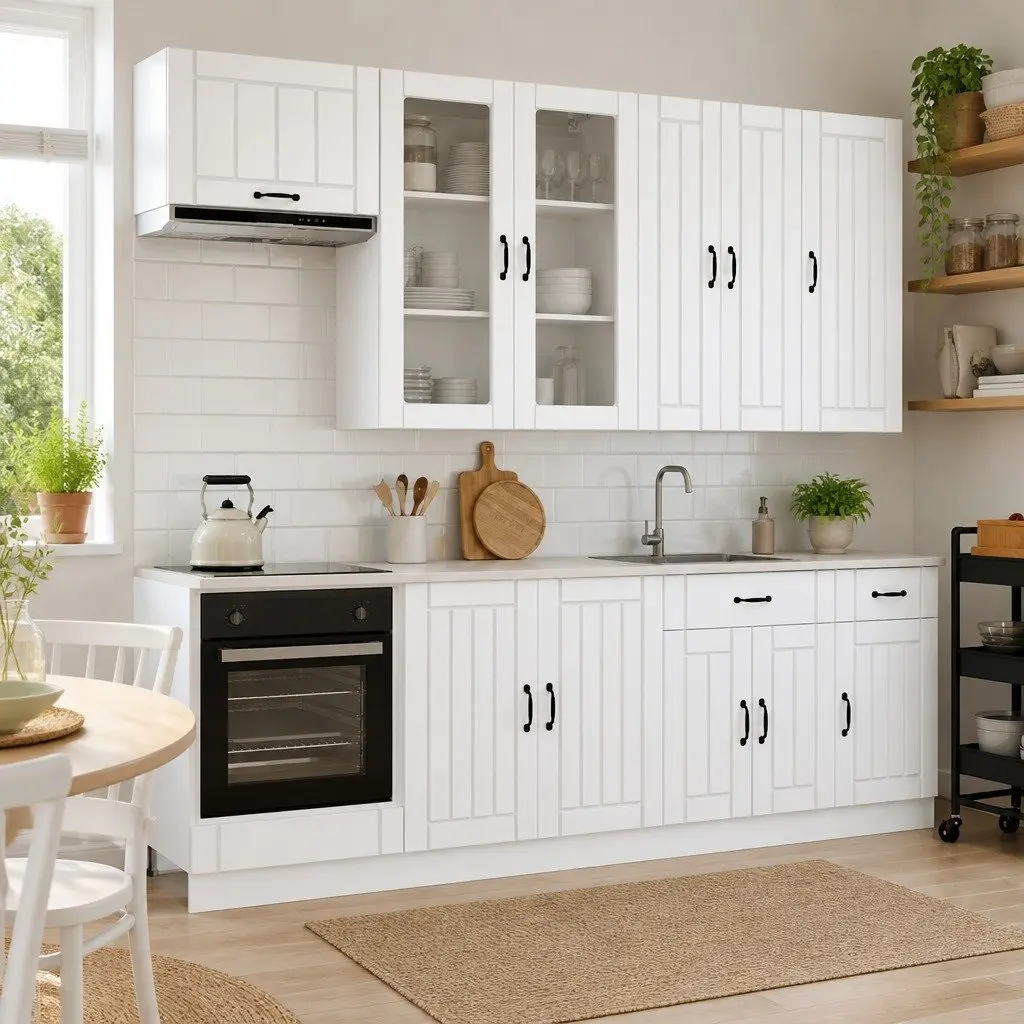8-Piece Kitchen Storage Unit