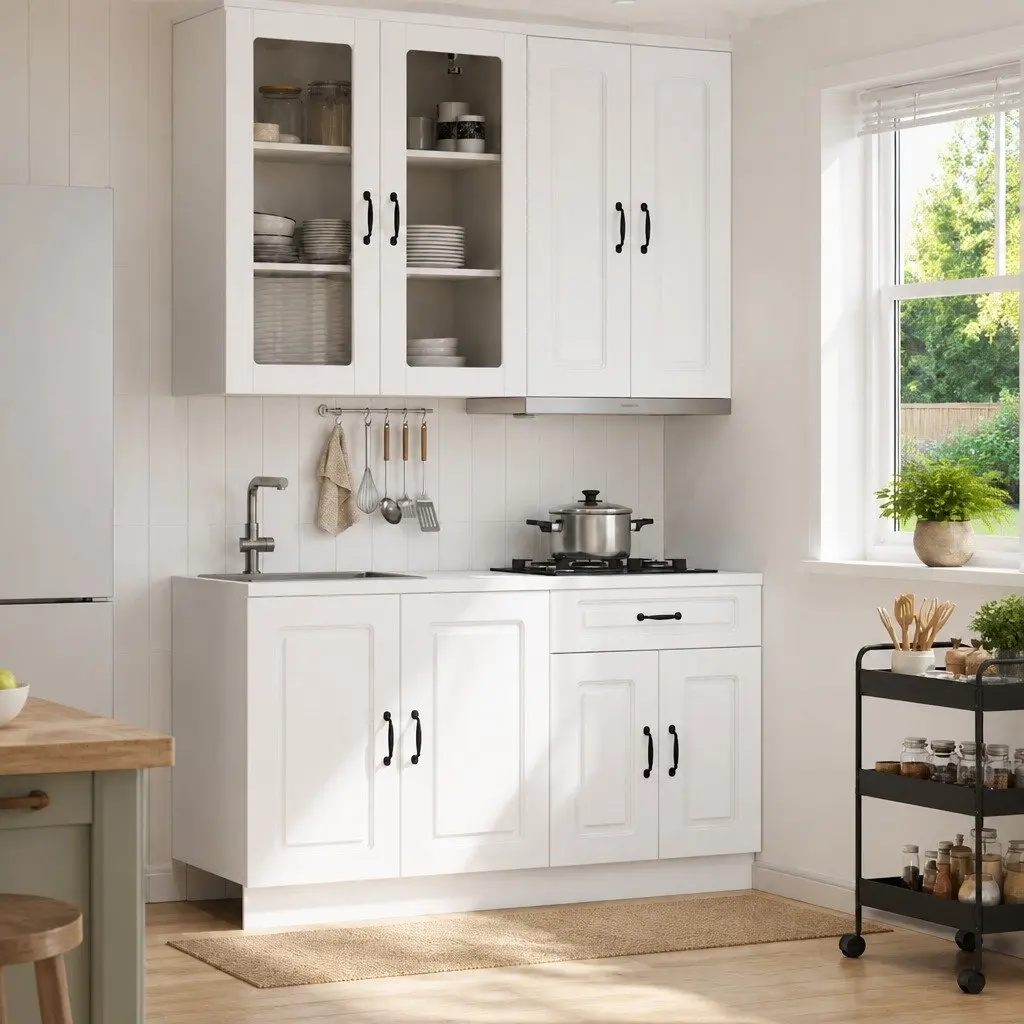4-Piece Cabinet Set