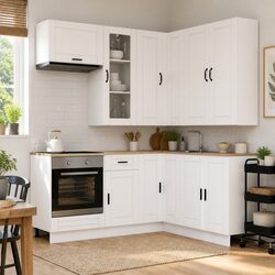 Your Ideal Kitchen Partner: PORTO 8-Piece Unit in White