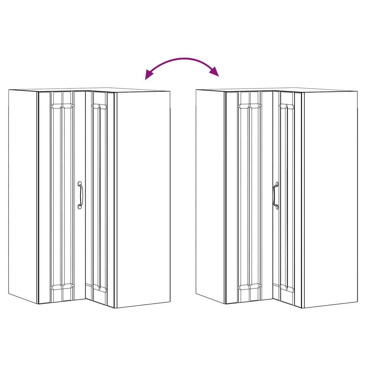 8 Piece Kitchen Cabinet Unit