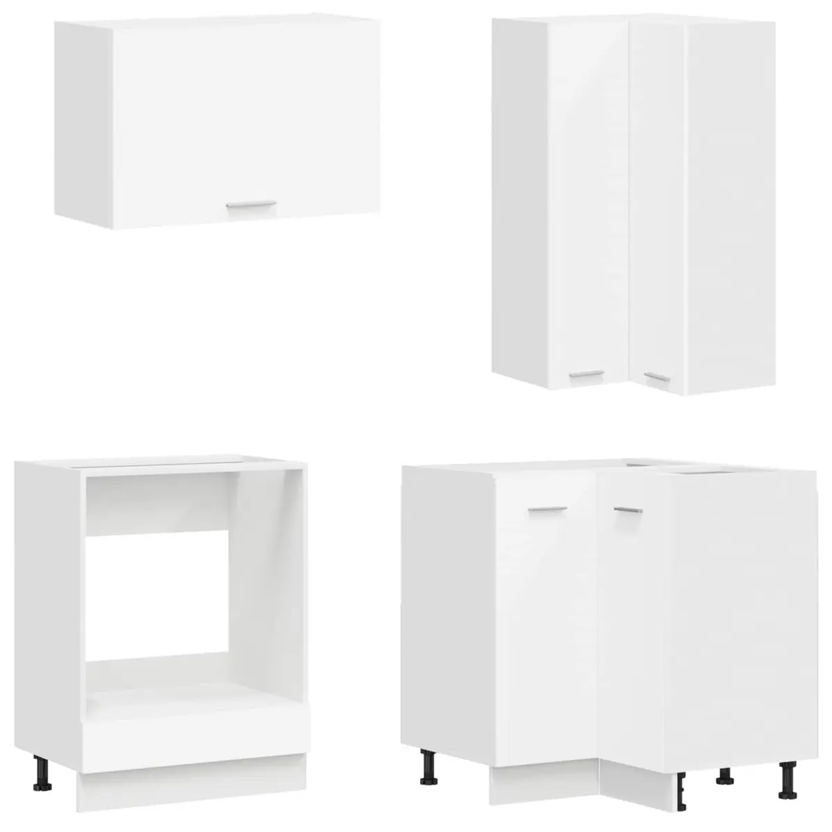 8-Piece Kitchen Cabinet Unit