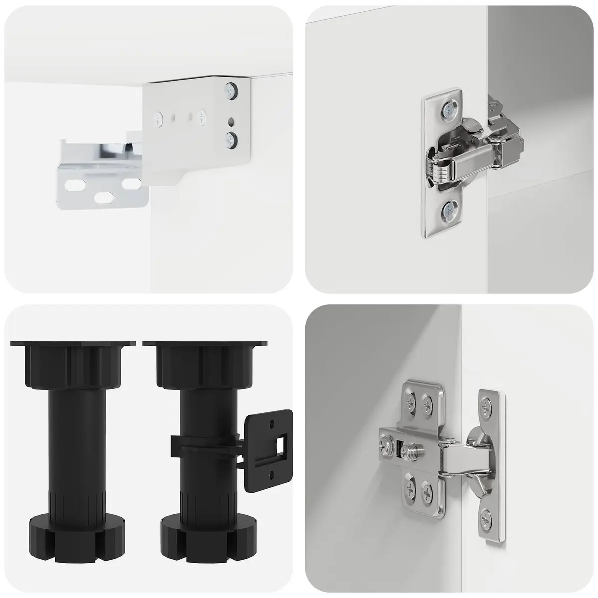 8-Piece Kitchen Cabinet Unit