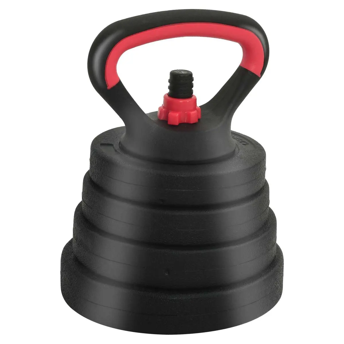 4-in-1 Adjustable Dumbbell Set 40kg Home Gym Weightlifting Free Weights Black