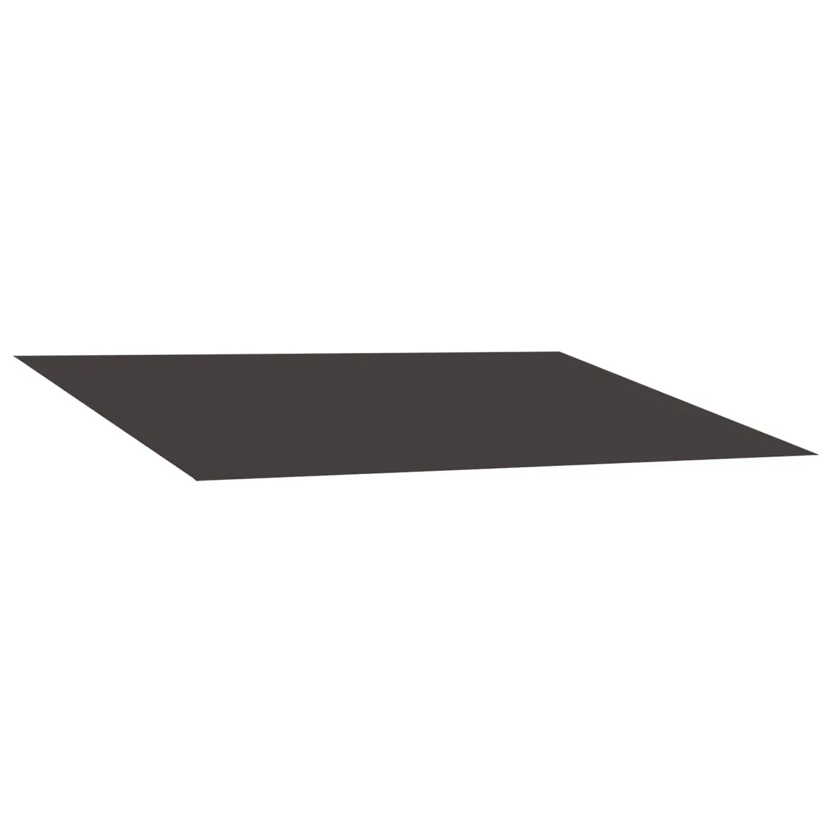 Awning Replacement Fabric UV Resistant Anthracite 300 x 250 cm Outdoor Shade Polyester