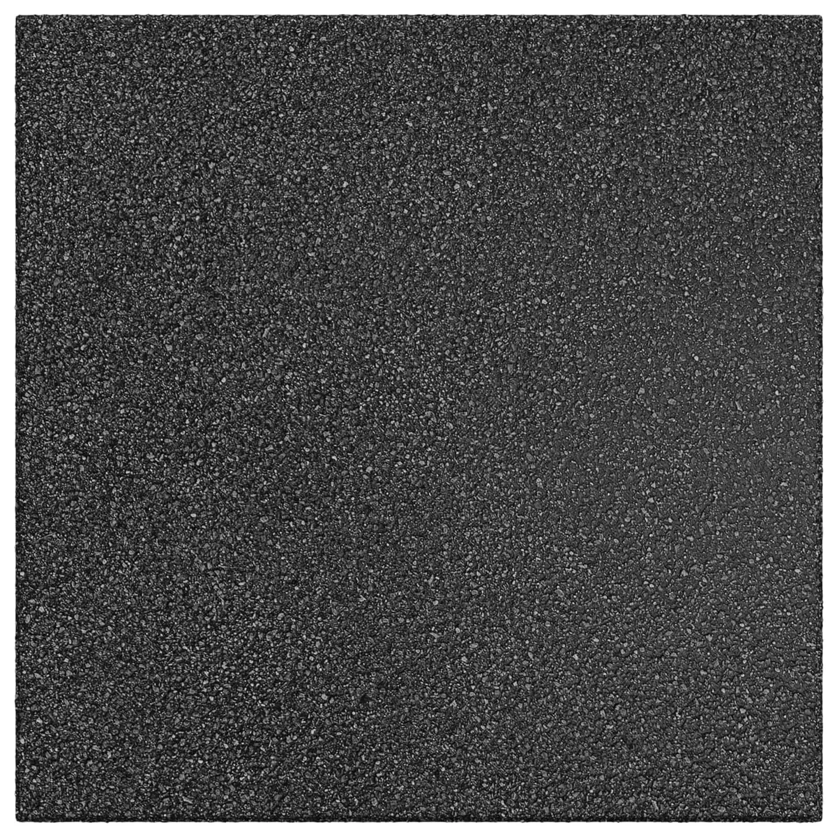 Fall Protection Rubber Tiles 18 pcs Black 50x50cm Outdoor Garden Flooring