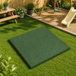 Quality Green Fall Protection Tiles for Your Garden