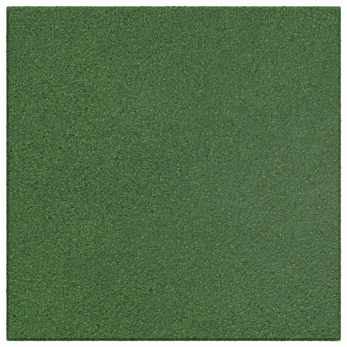 Fall Protection Tiles Green 50 x 50 cm 3 cm Thick High-Density Rubber Outdoor Garden Flooring