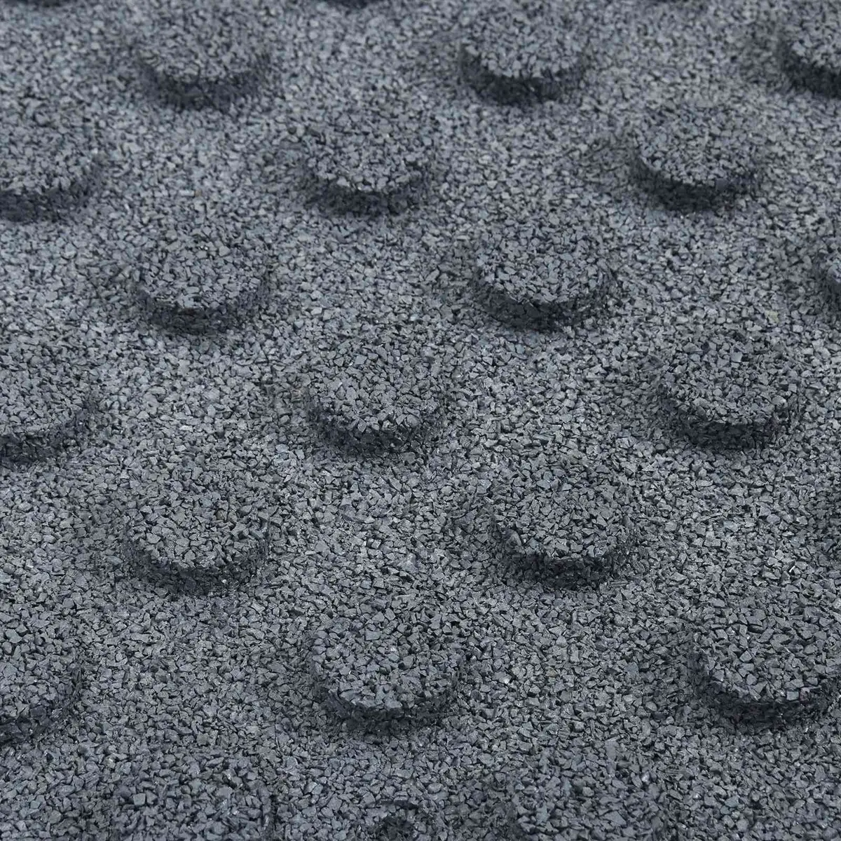 Outdoor Garden Flooring Tiles 50 x 50 cm Grey High-Density Rubber 18 Piece Fall Protection Mats