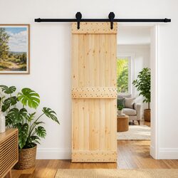 Your Sliding Door 70 x 210 cm in Solid Pine Wood