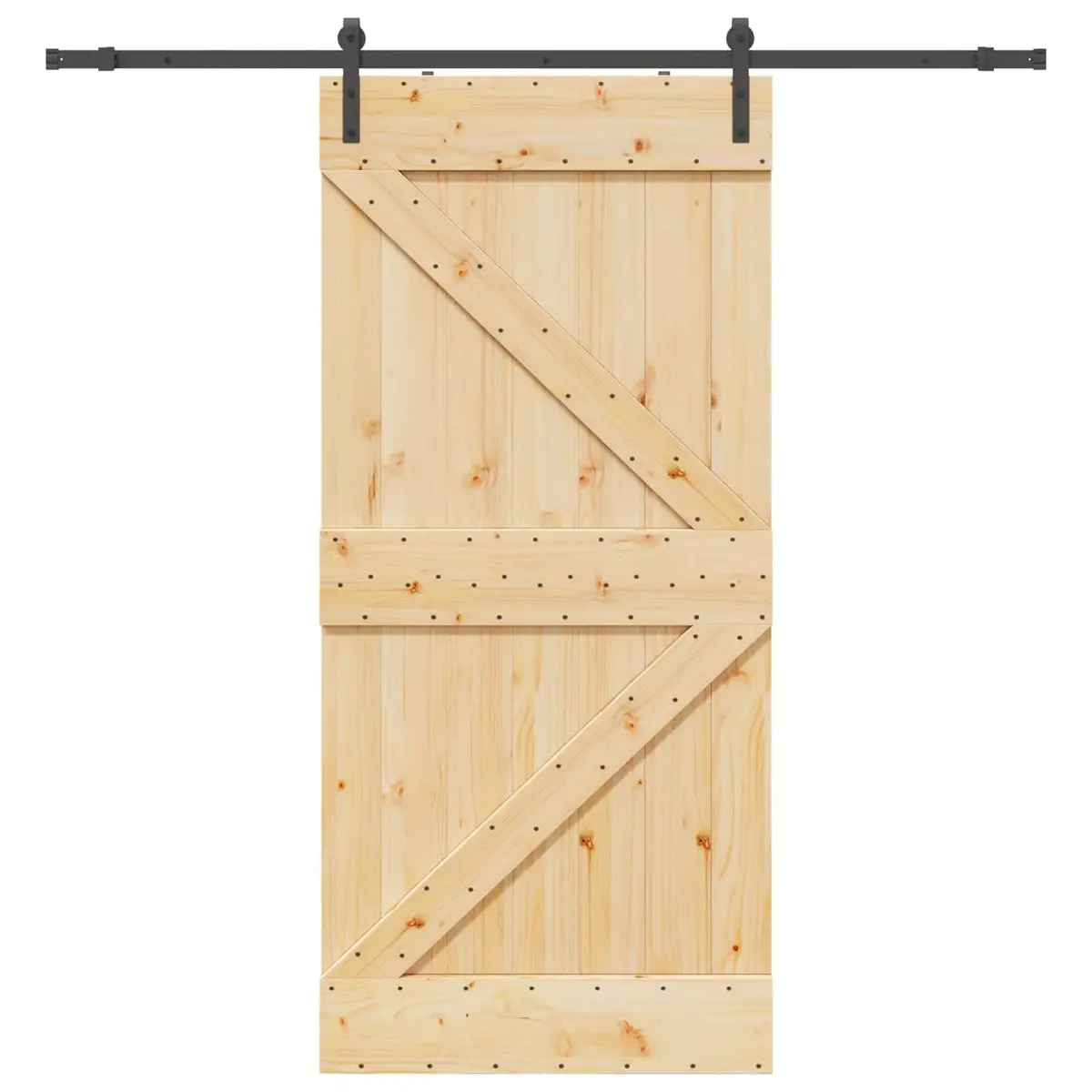 Sliding Door Modern Room Divider 90 x 210 cm Space-Saving Interior Door