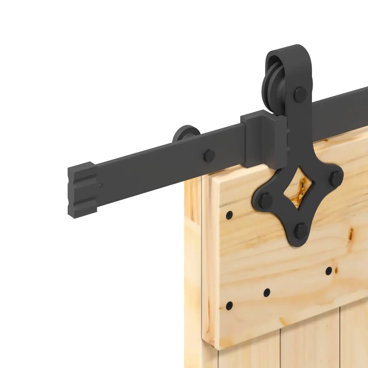 Sliding Door Modern Room Divider 70cm Barn Style Hardware Track