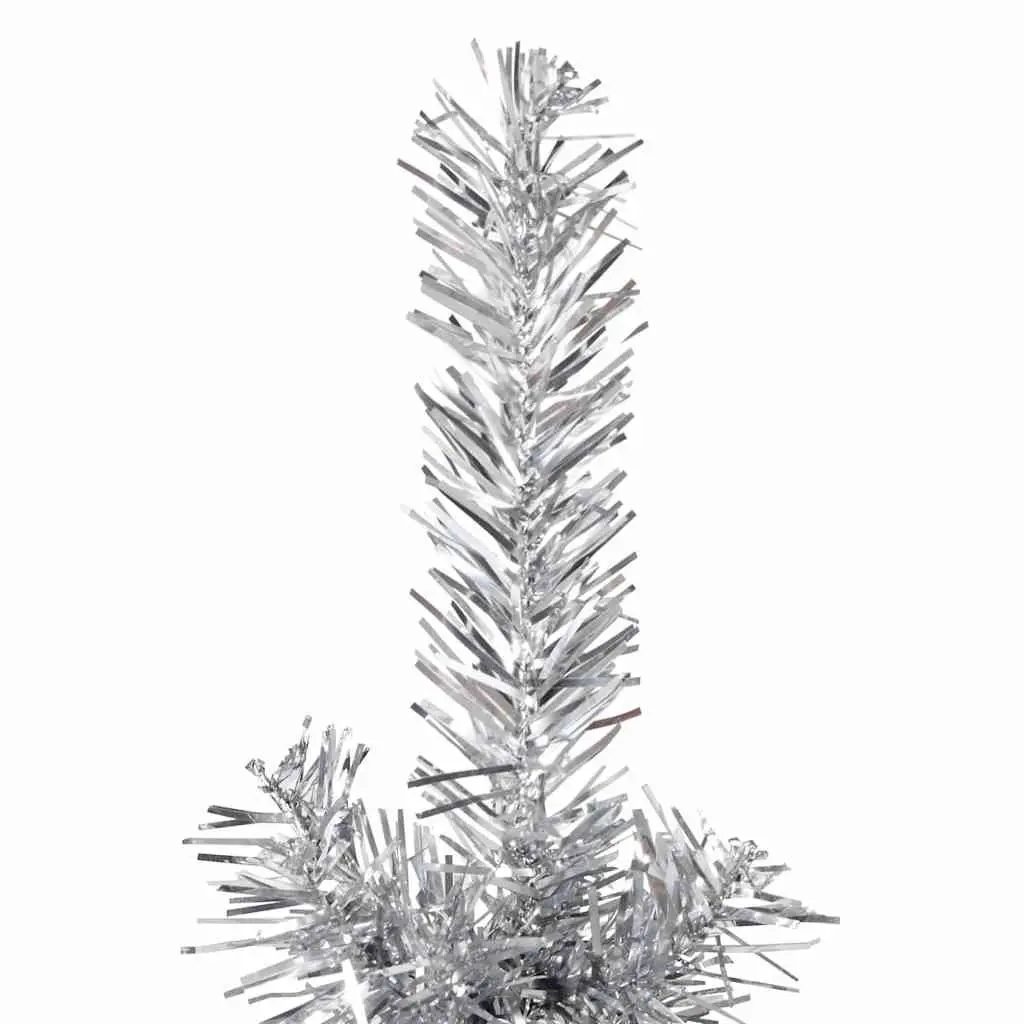 Slim Artificial Half Christmas Tree with Stand 120cm Holiday Home Decoration