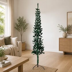 Friendly Slim 150cm Half Christmas Tree - Perfect for You