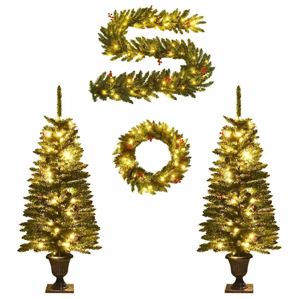 2-Piece Christmas Tree Set