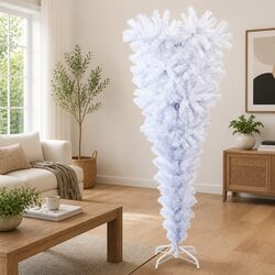 Add Charm with a 150cm Upside-Down Artificial Christmas Tree