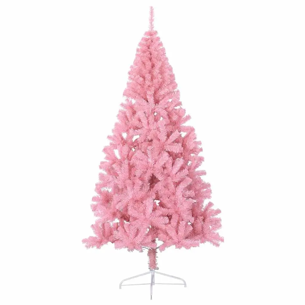180cm Pink Half Christmas Tree