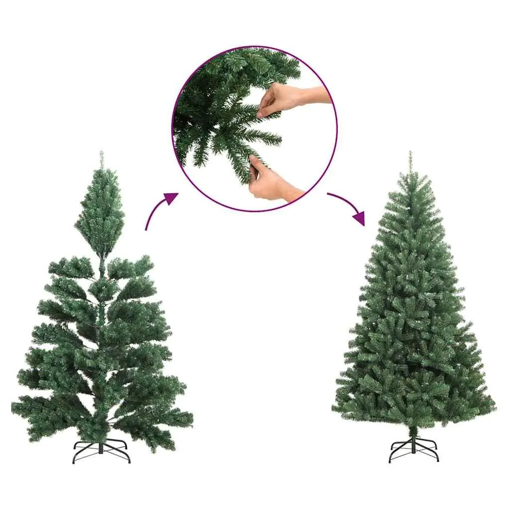 180cm Pink Half Christmas Tree