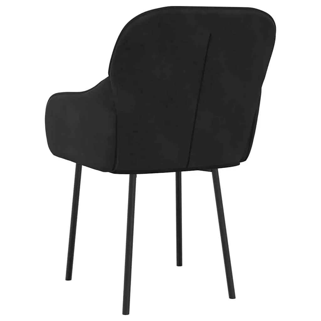 Black Velvet Dining Chairs
