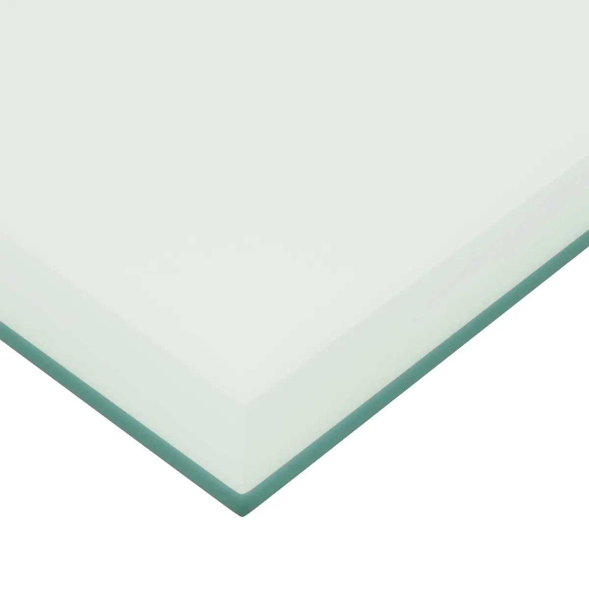 Tempered Glass Table Top Clear Finish 50x50 cm