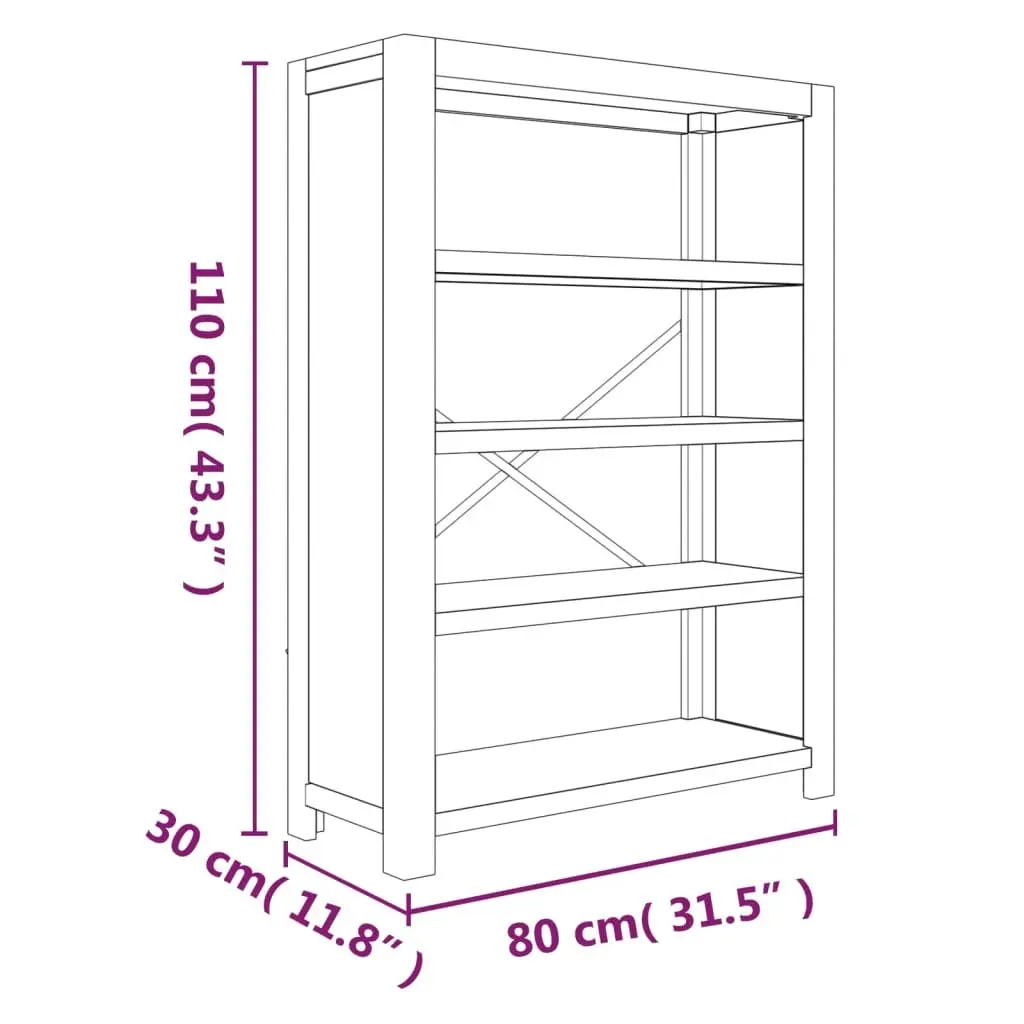 4-Tier Bookcase