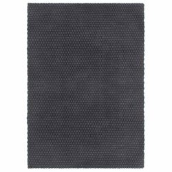 Friendly Cotton Rug in Anthracite - 120x180 cm Versatile Mat