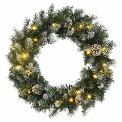 Your Perfect 60cm LED Christmas Wreath Awaits