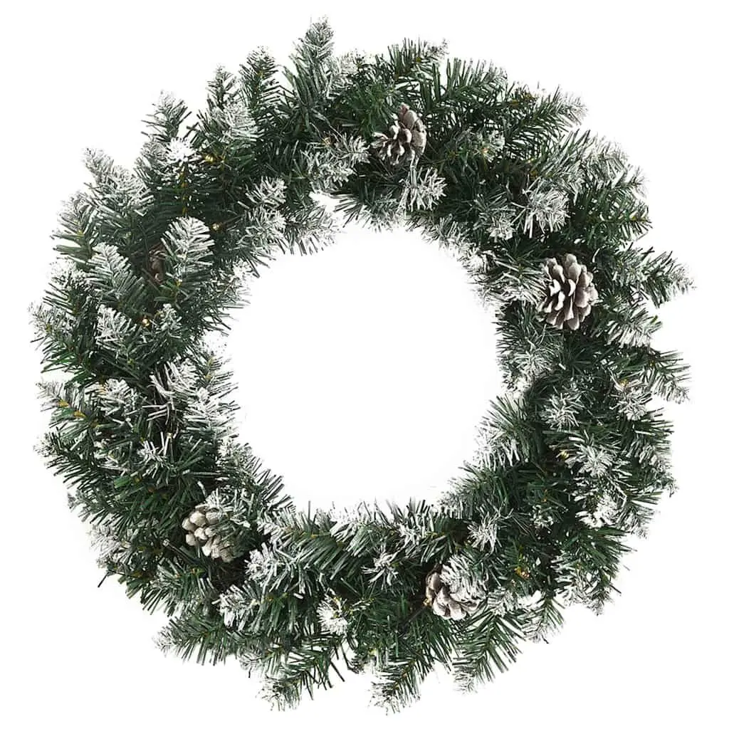 Christmas Wreath LED Lights 60cm Indoor Outdoor Holiday Decor