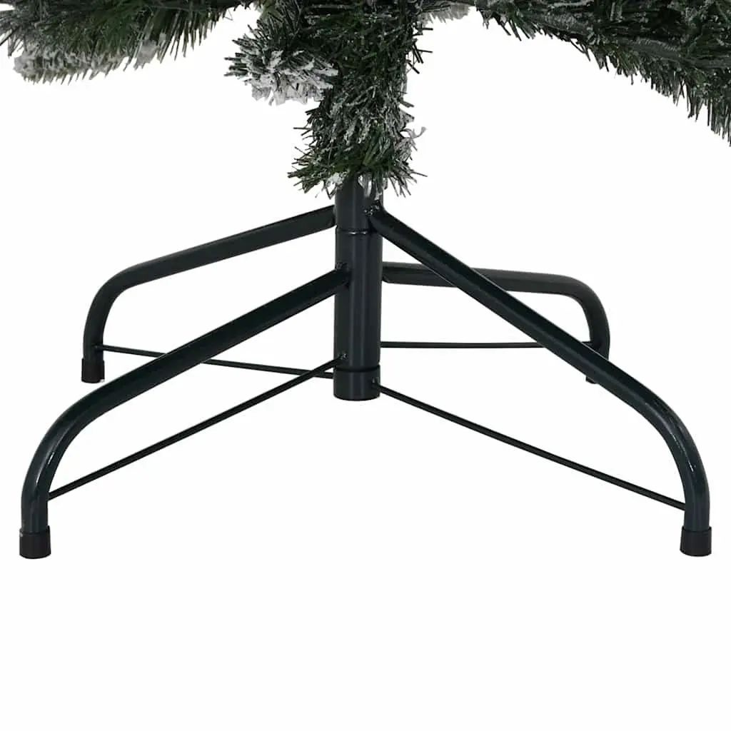 210cm White Flocked Christmas Tree