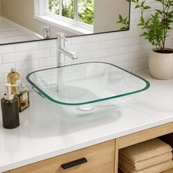 Your New 42x42x14cm Glass Basin Awaits