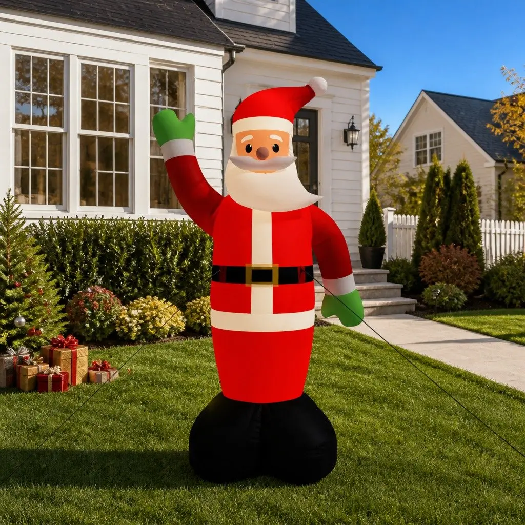 Inflatable Santa Claus Decoration with LED Lights 820cm