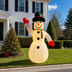 Welcome the Holidays with an Inflatable Snowman - 455cm