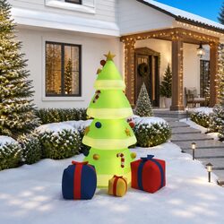 A 240cm Inflatable Christmas Tree to Brighten Your Holidays