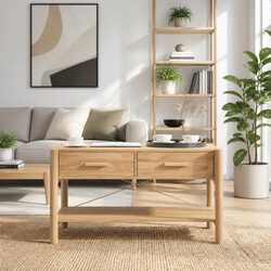 Your Perfect Coffee Table: Stylish Brown Design