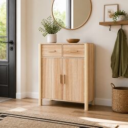 Your New Brown Sideboard: 62x38x75cm Storage Cabinet