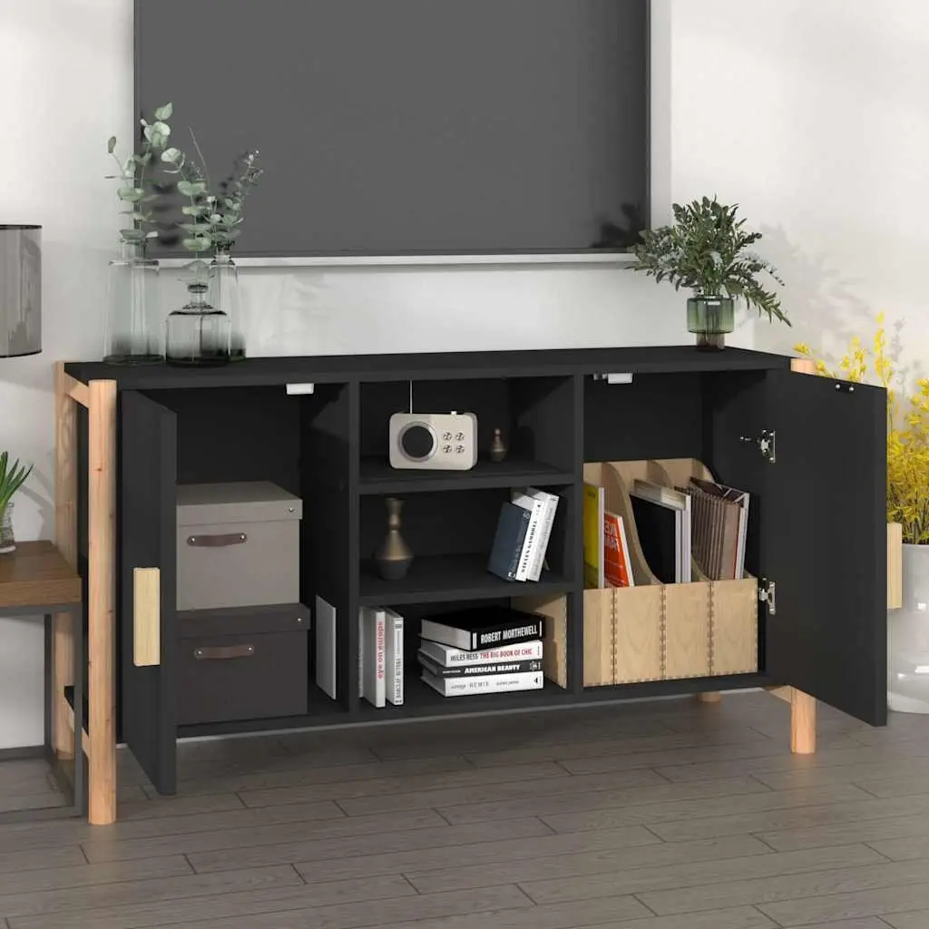 Black Sideboard for Storage Needs