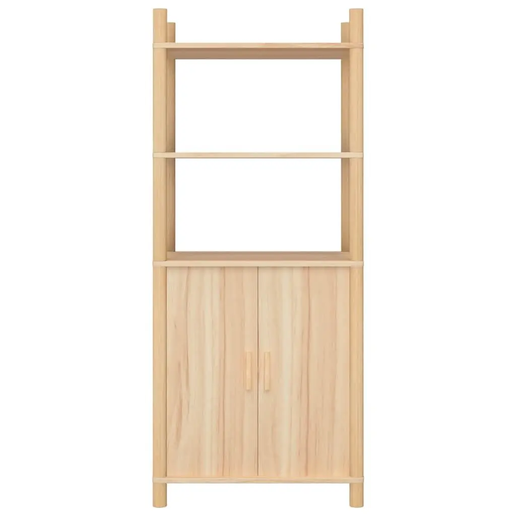 Highboard Storage Cabinet Engineered Wood Brown 60x40x141cm