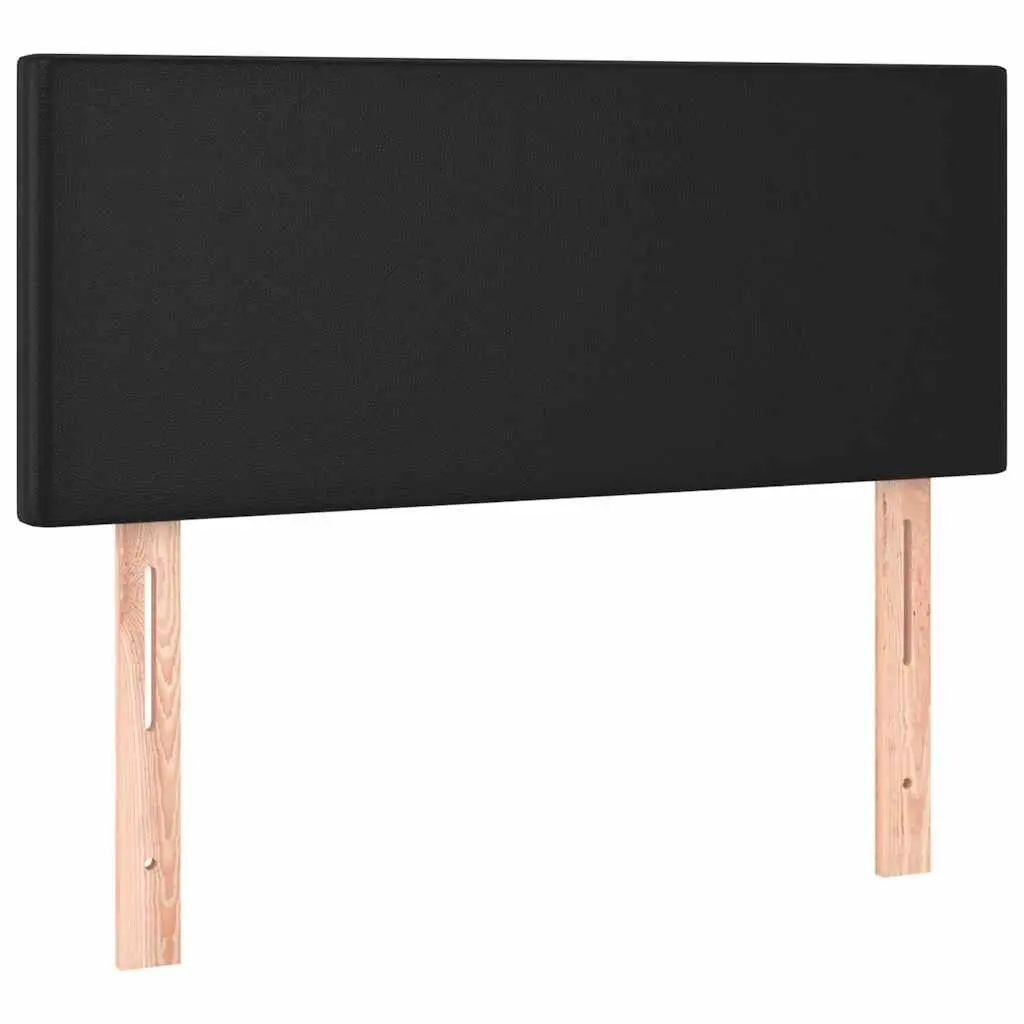 Black Faux Leather Headboard 100cm Bedroom Bed Head Support Adjustable Height